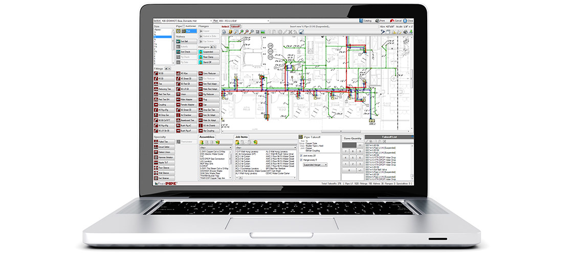 FastPIPE, FastDUCT & FastWRAP Estimating Software